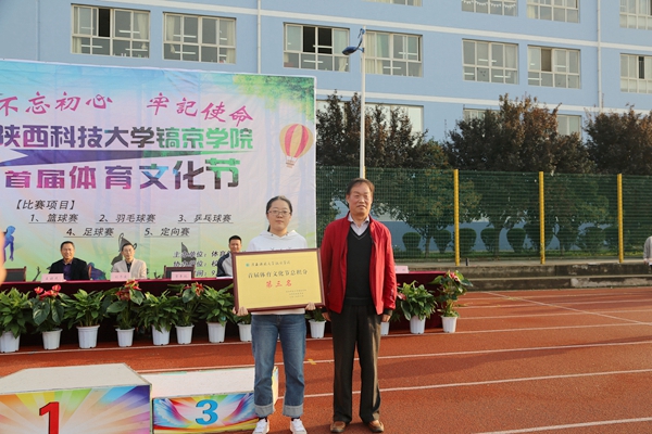 常务副院长贾争现老师为团体总分第三名颁奖.JPG 常务副院长贾争现老师为团体总分第三名颁奖.JPG